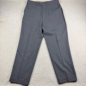 Chiavari Men's Dress Pants‎ Wool Size 38 Gray Comero Stretch  Made In Italy